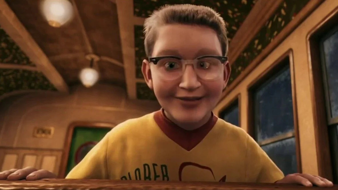 The Polar Express 2004 bad cgi