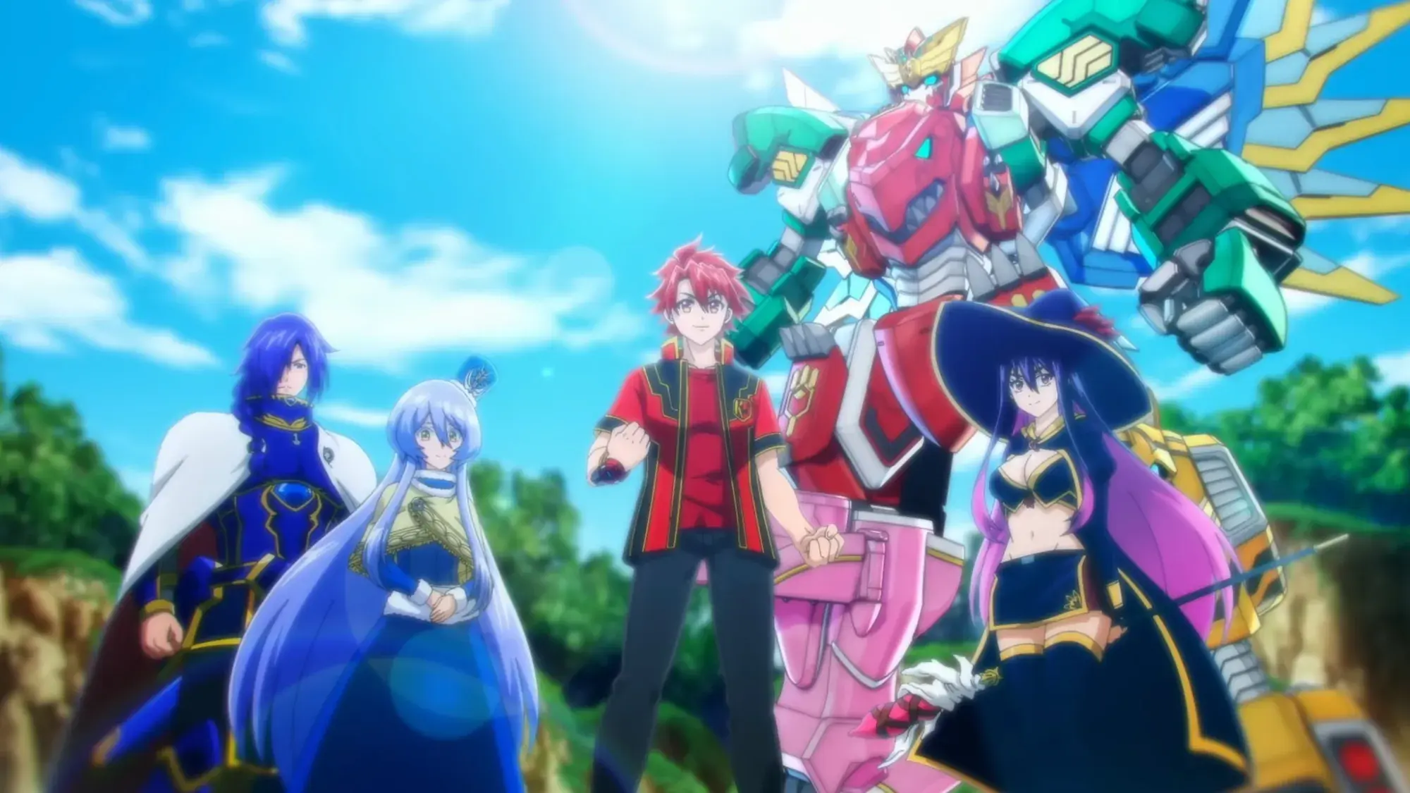 The Red Ranger Becomes an Adventurer in Another World