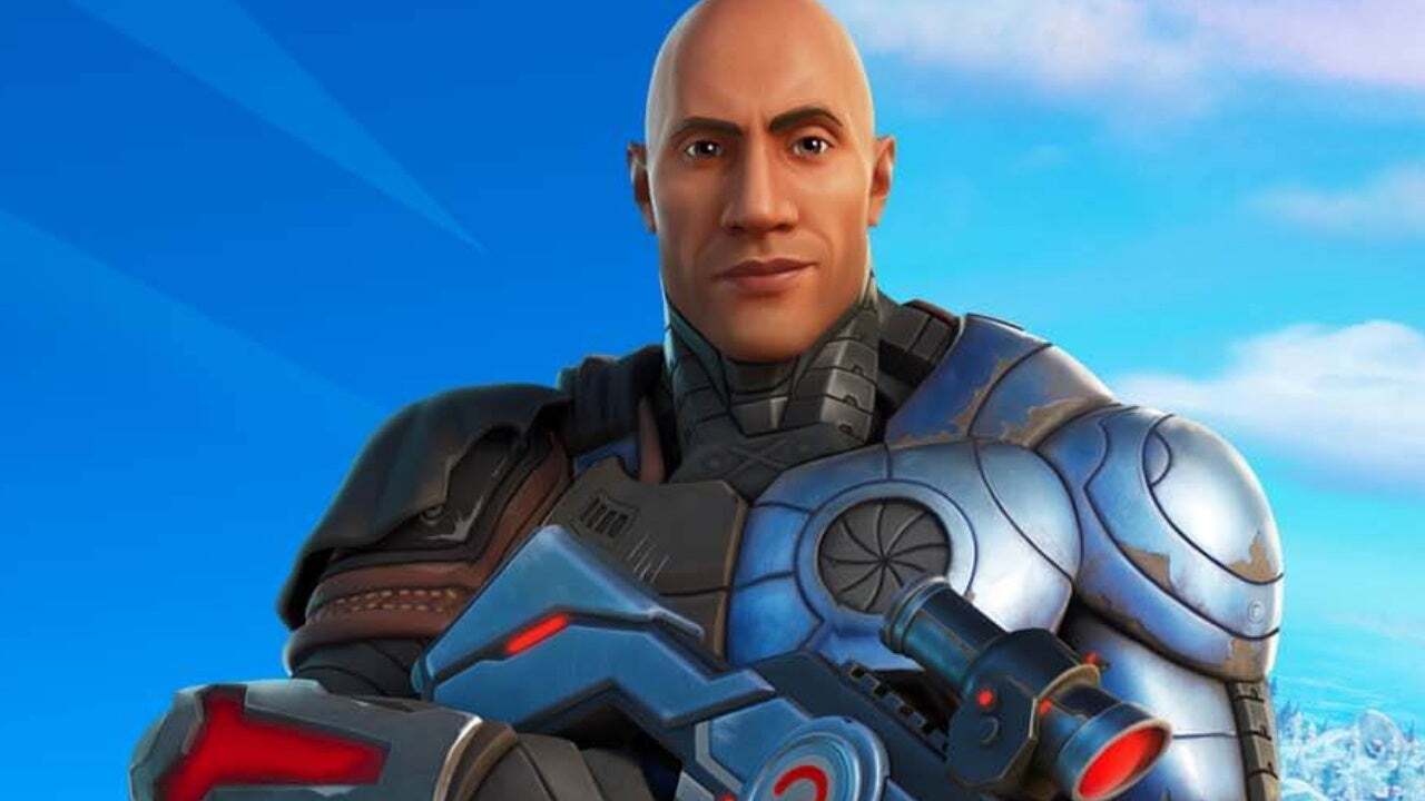 The Rock in Fortnite