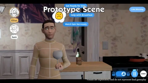 The Sims 5 Prototype Footage
