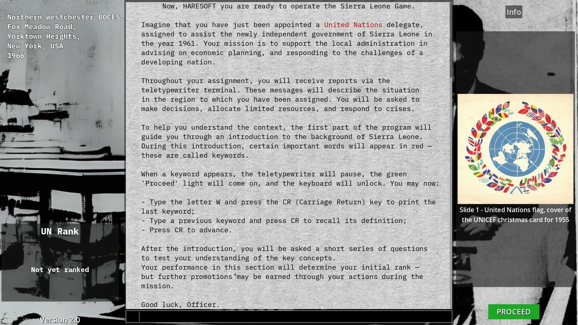 The Sumerian Game 1964