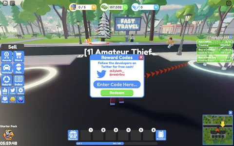 Roblox Thief Simulator Codes (January 2023)