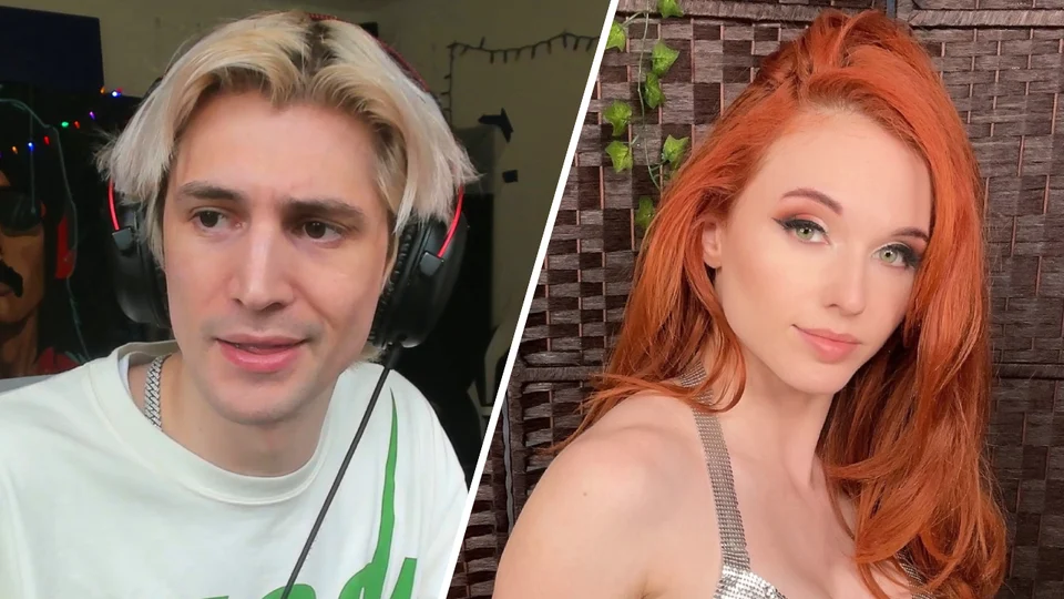 xQc Appears Next To Amouranth In First Ever OnlyFans Video EarlyGame