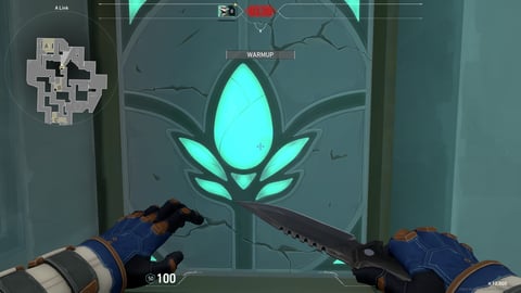 The revolving doors on the new Valorant map Lotus are glitched #valora