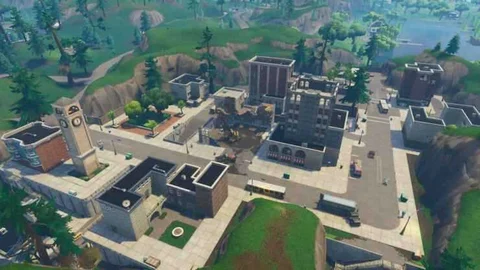 Tilted Towers Fortnite OG Map