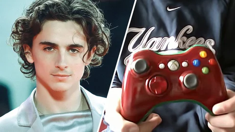 Timothee Chalamet Gaming You Tuber