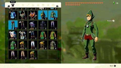 Tingle Armor Set Tot K