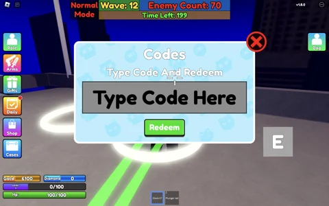 Toilet Attack how to redeem codes