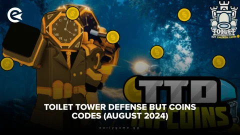 Toilet Tower Defense But Coins Codes august