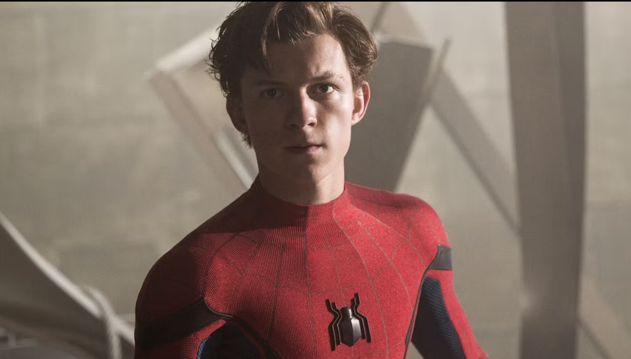 Tom Holland in Spider Man Homecoming