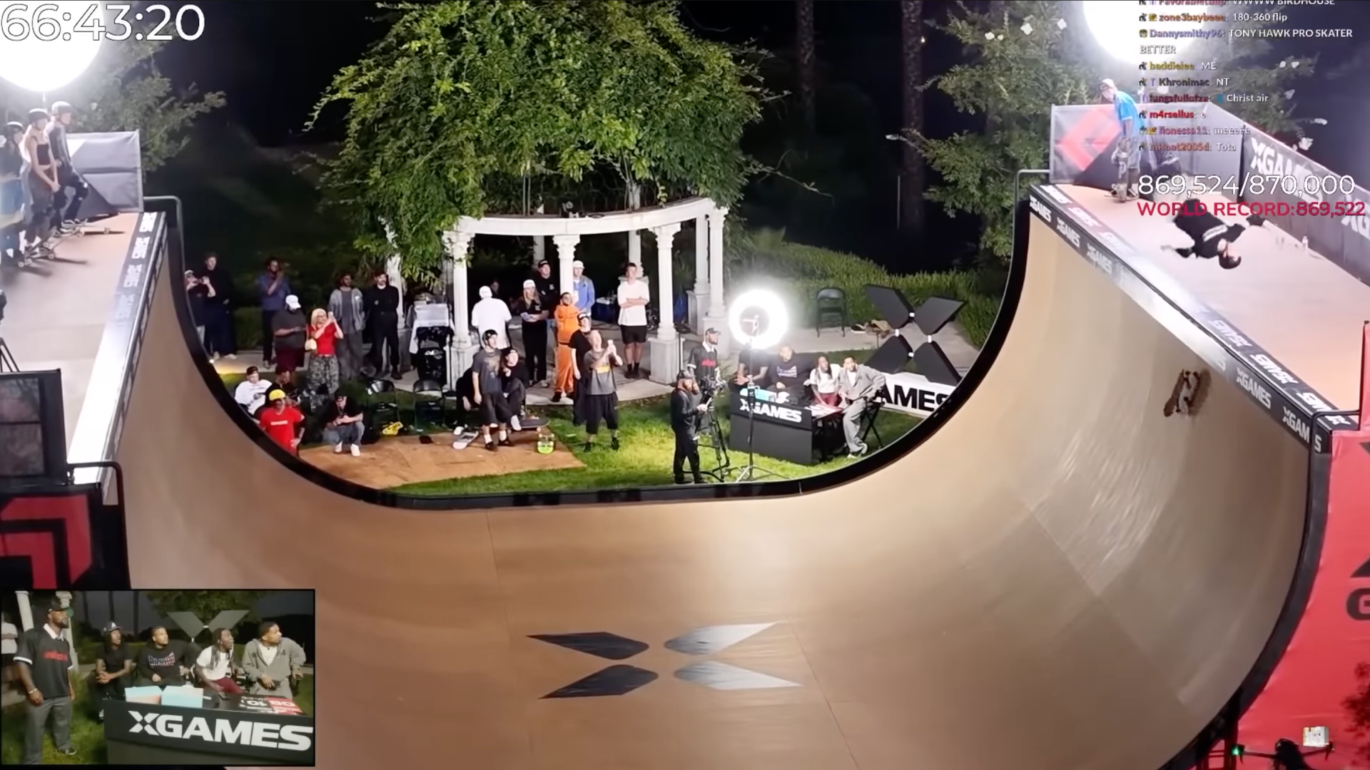 Tony Hawk Kai Cenat Flip