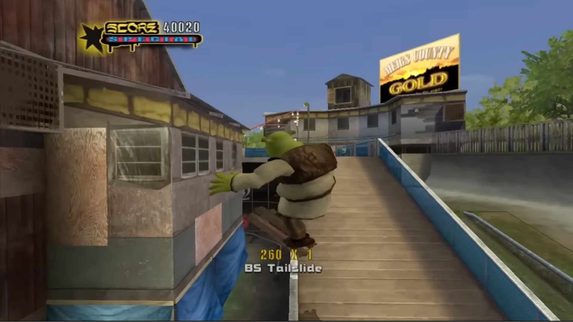 Tony Hawks Underground 2 Shrek