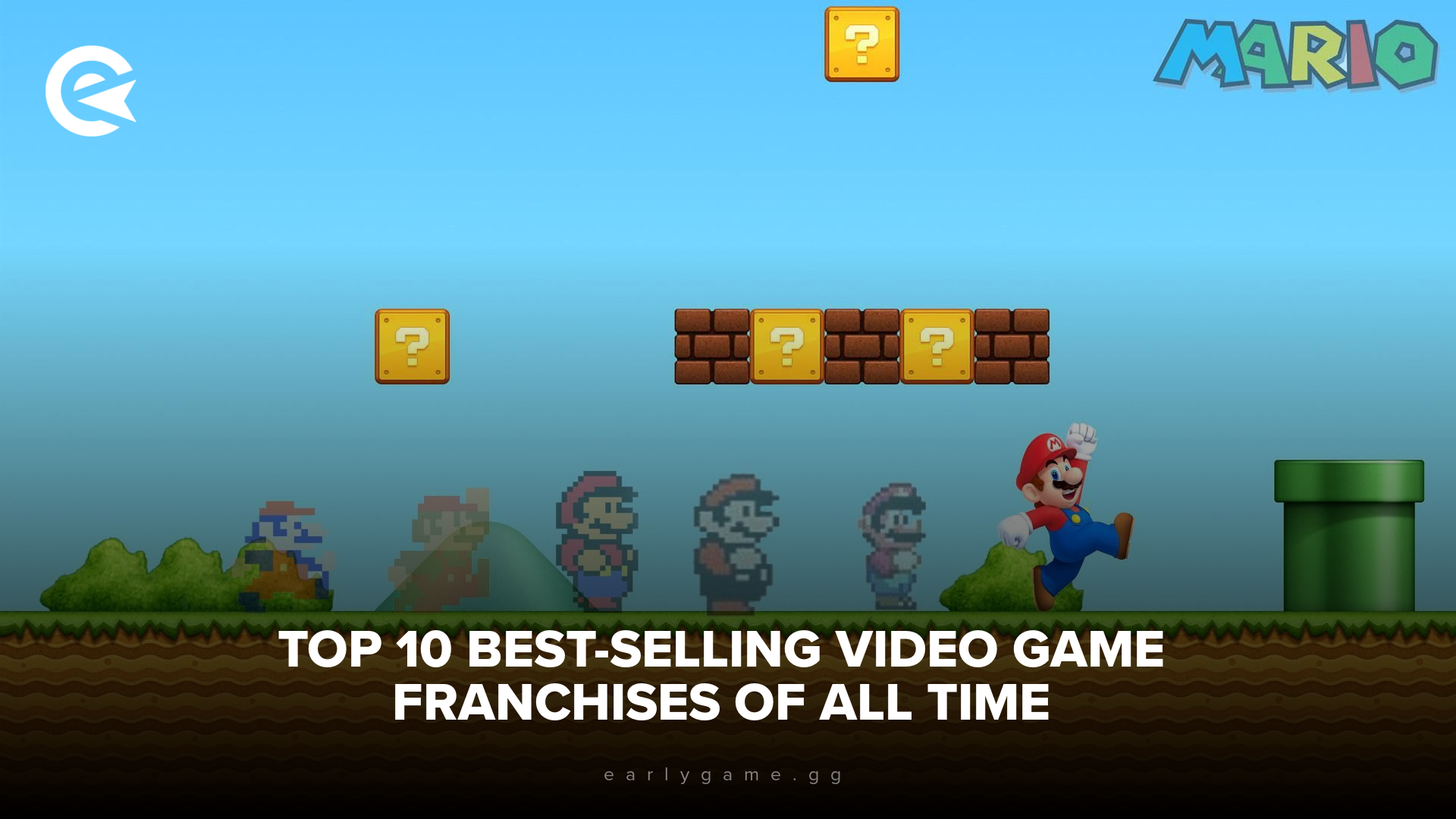 Top 10 Best Selling Video Game Franchises Of All Time