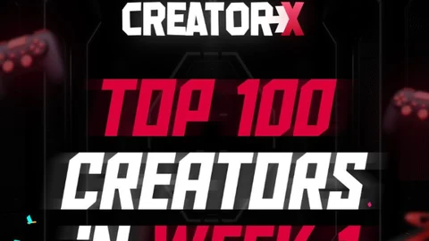 Top 100 Winners Announced from Week 1 Creator X