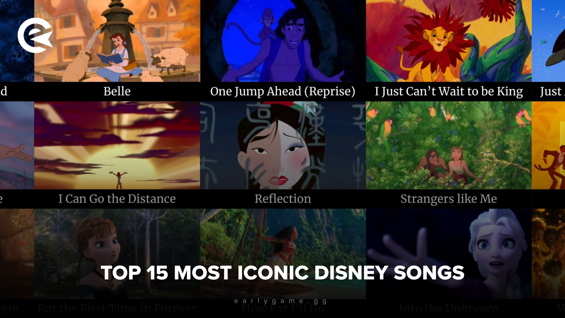 Top 15 Most Iconic Disney Songs