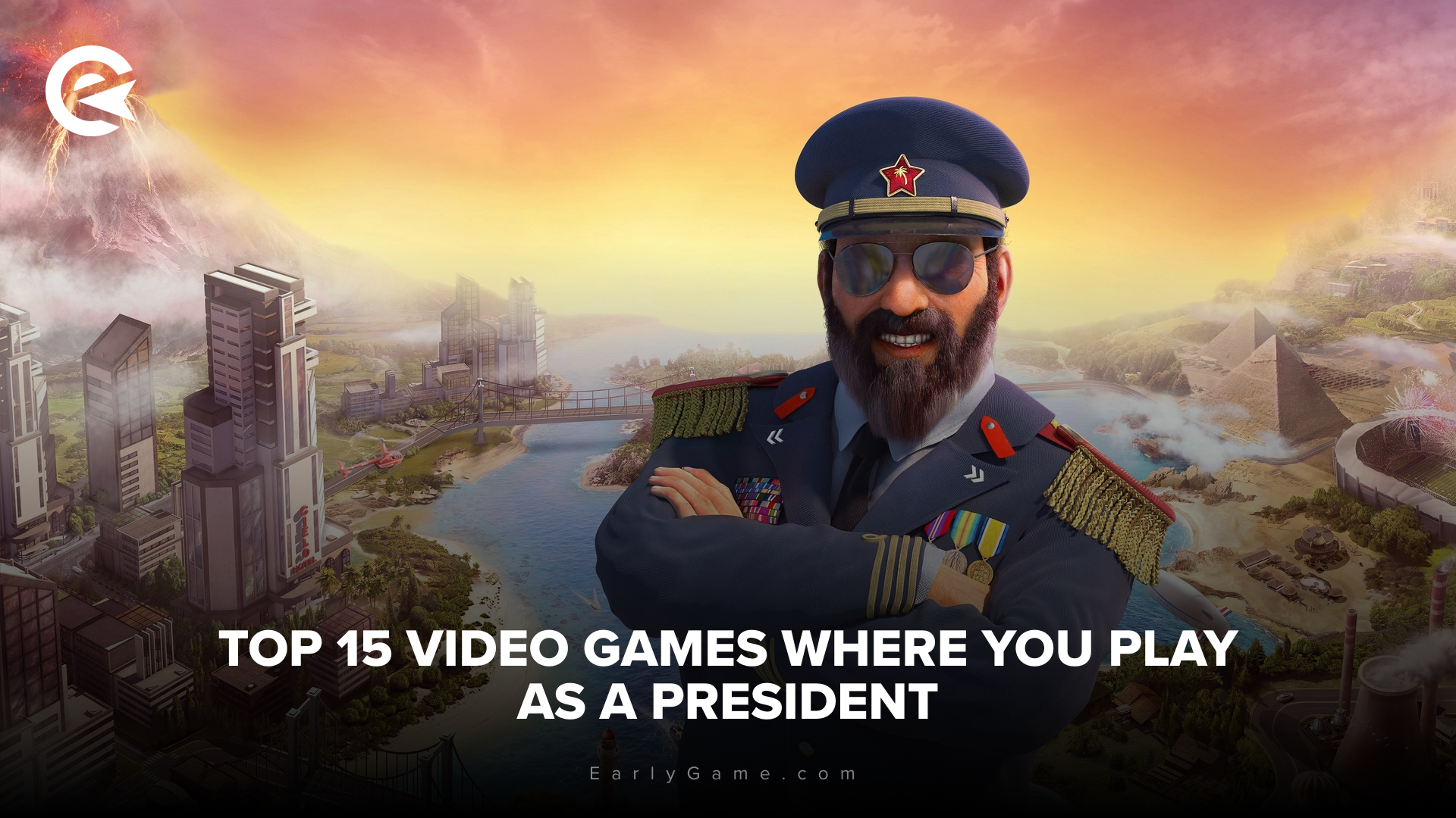 Top 15 Video Games Where You Play as a President