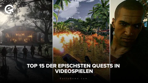 Top 15 der epischsten Quests in Videospielen