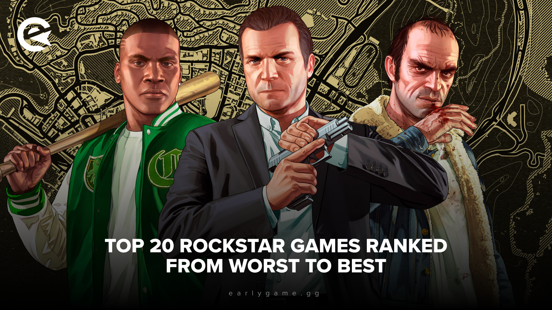 Top 20 Rockstar Games Ranked From Worst To Best