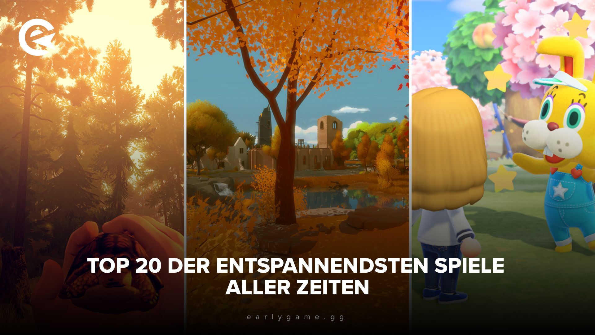 Top 20 der entspannendsten Spiele aller Zeiten
