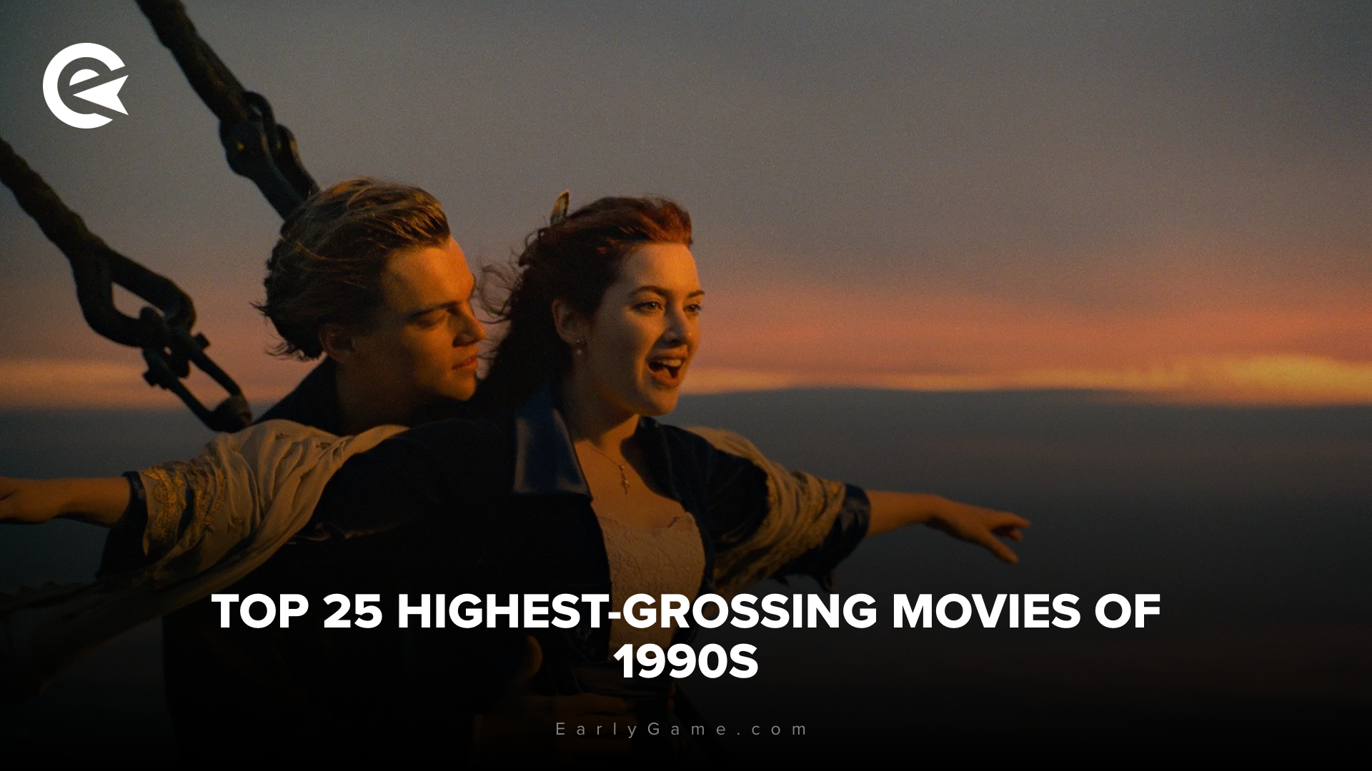 Top 25 Highest Grossing Movies of 1990s