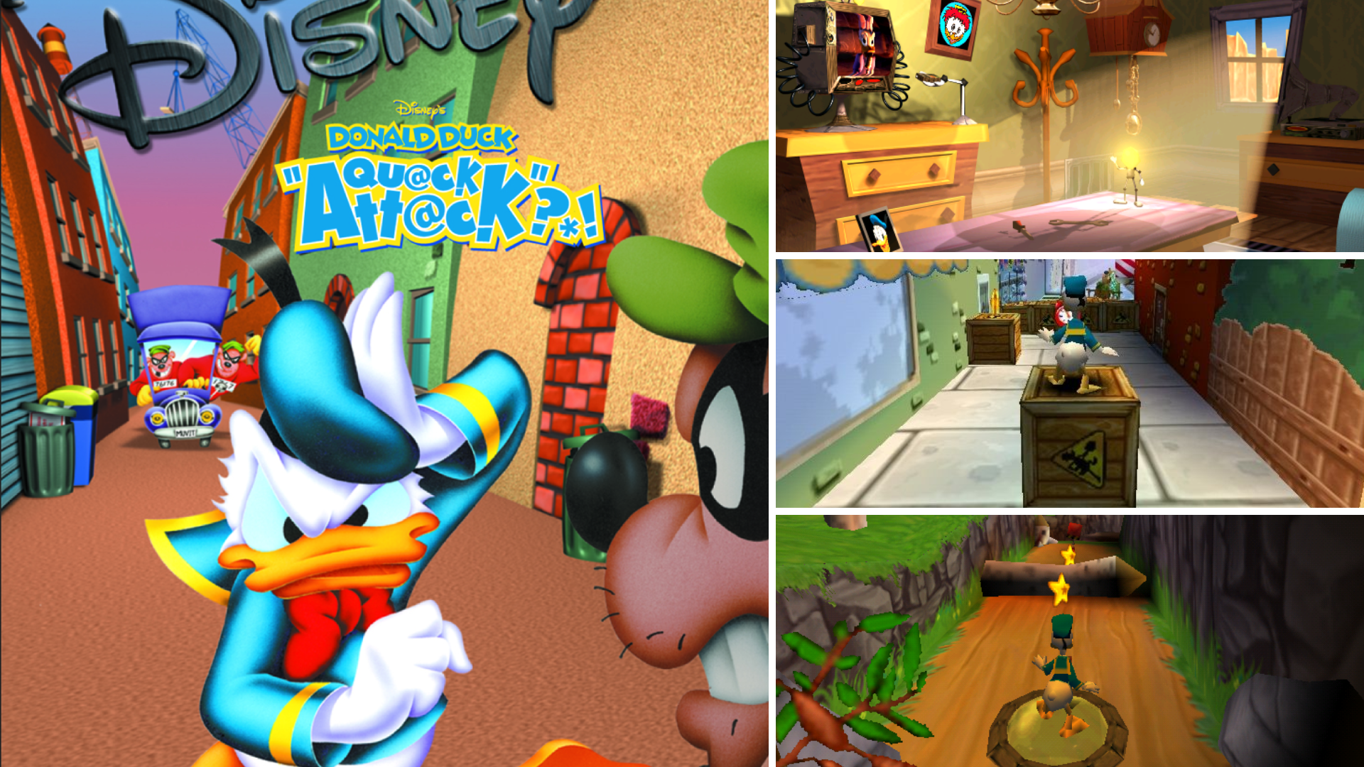 Top Entenhausen Spiele Donald Duck Quack Attack