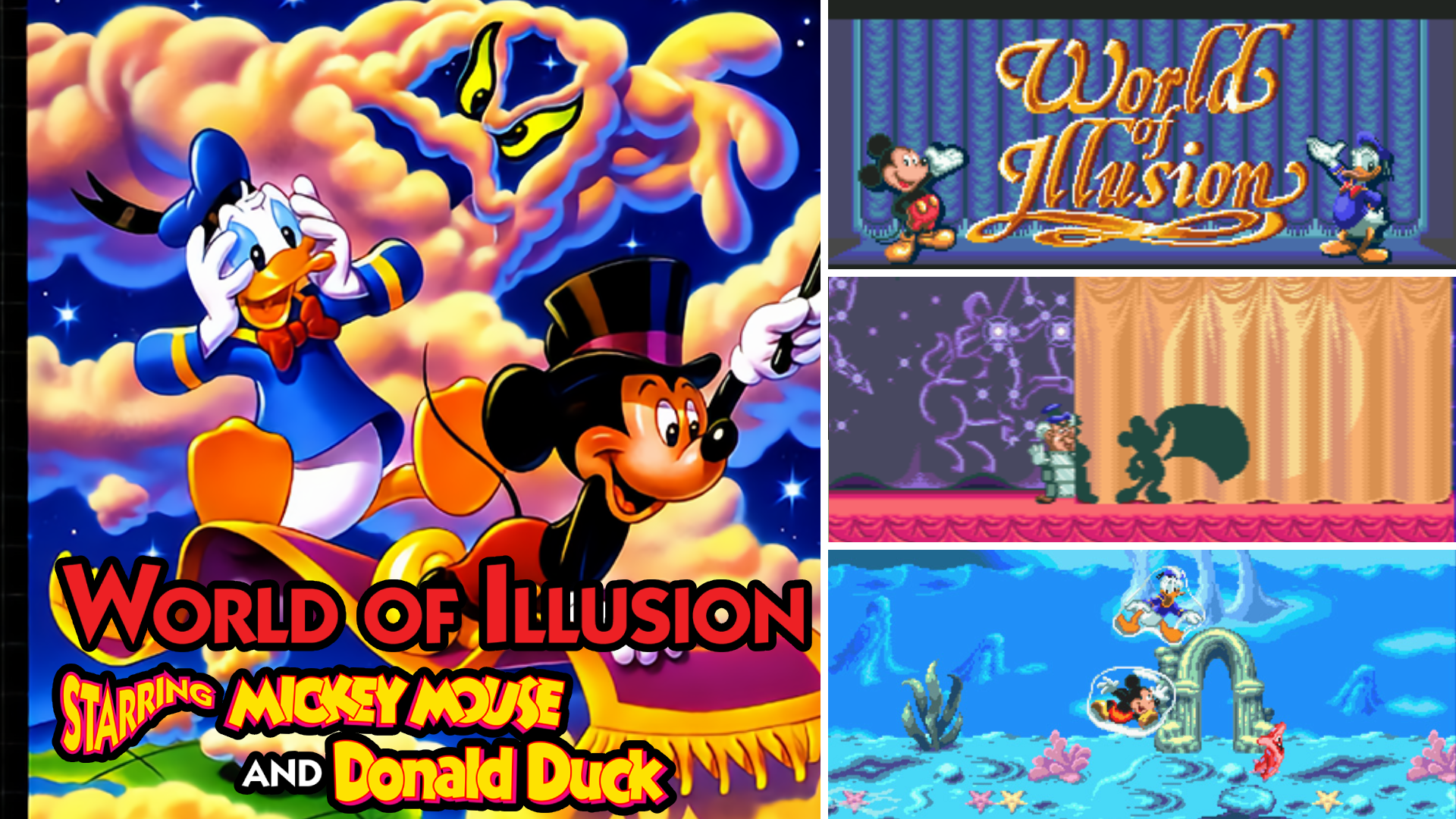Top Entenhausen Spiele World of Illusion