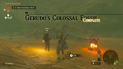 Tot K Gerudos Colossal Fossil complete