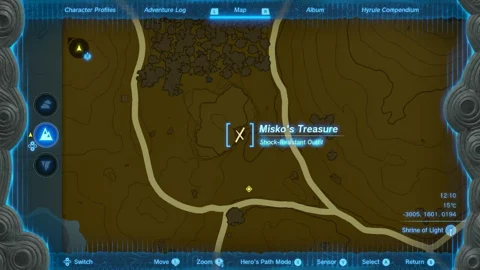 Tot K Miskos Treasure Map