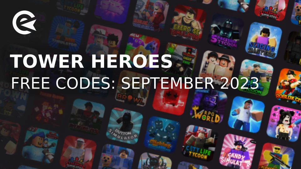 Tower Heroes codes December 2023