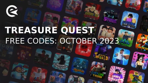 Treasure quest codes october 2023