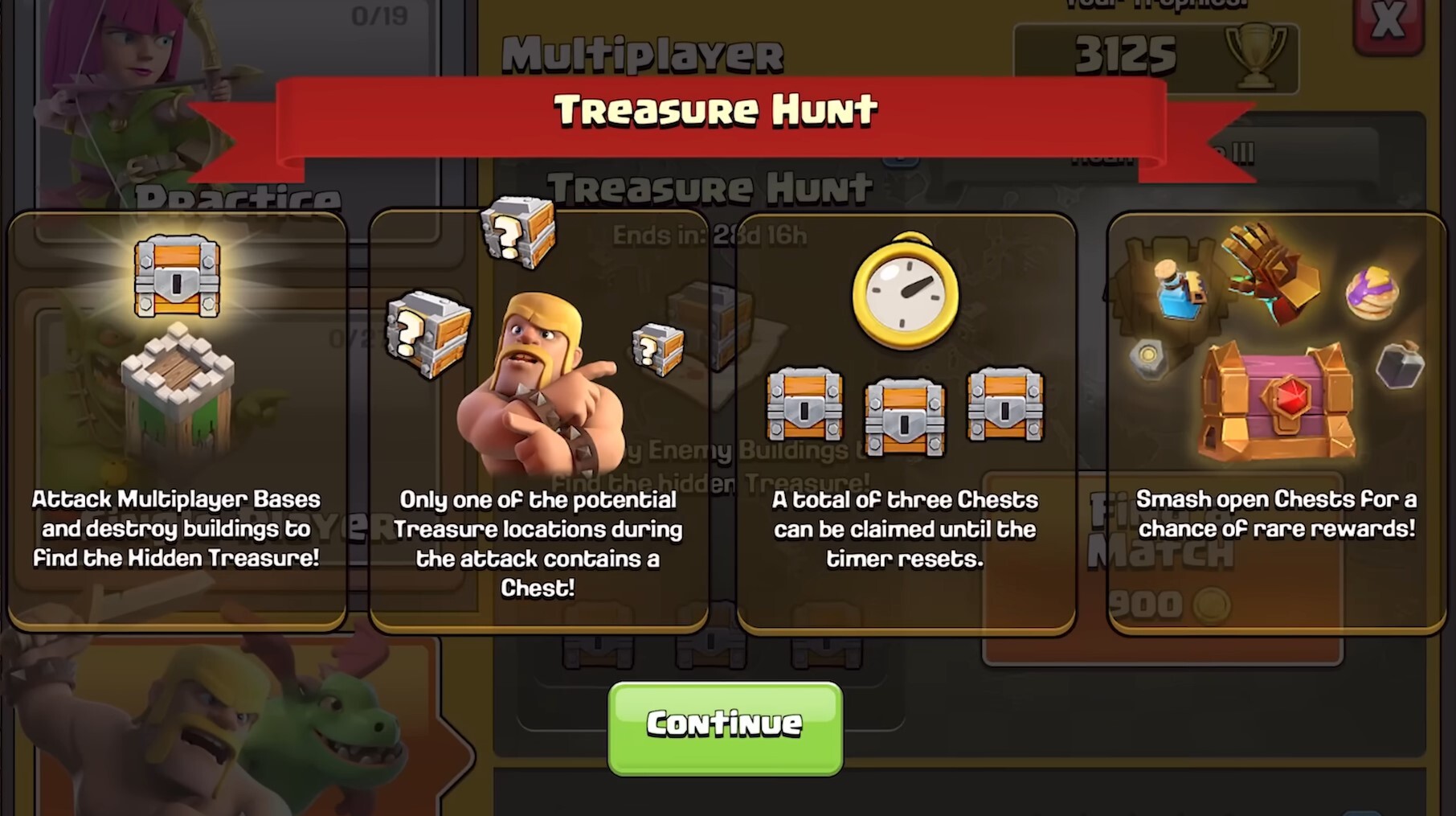 How The Treasure Hunt Event Works In Clash Of Clans