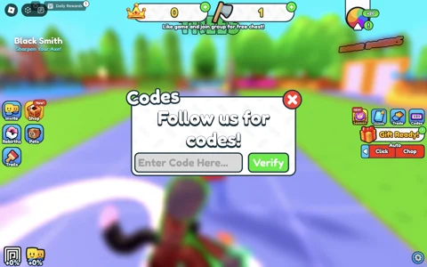 Tree Chop Simulator redeem codes