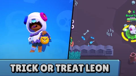 Trick Or Treat Leon Brawl Stars