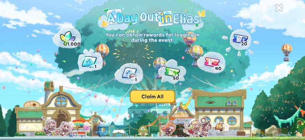 Trickcal Chibi Go More Rewards