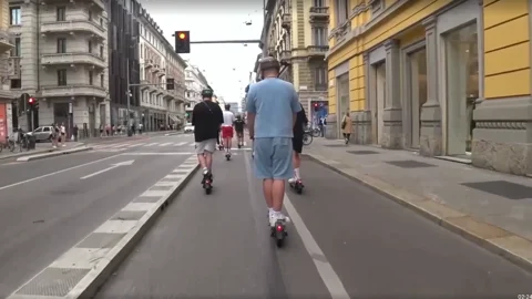 Trymacs Scooter Tour auf Roller