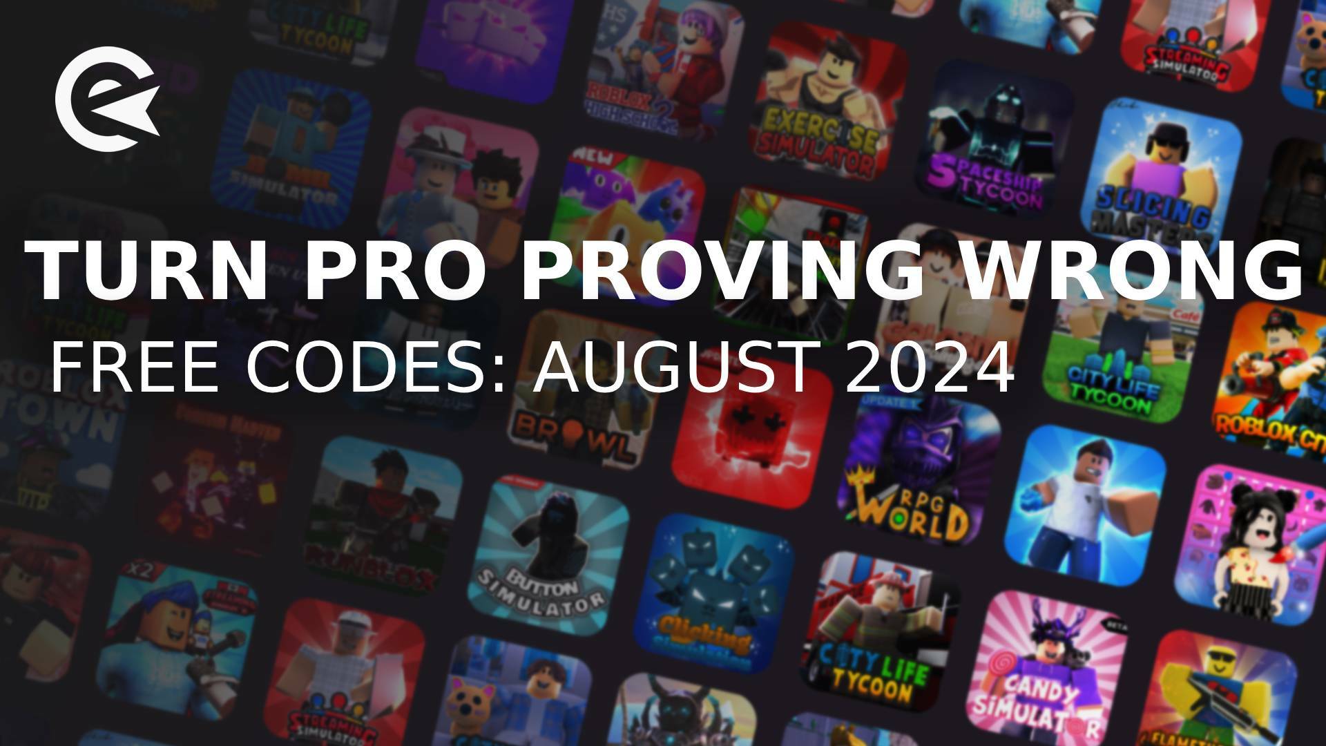 Turn Pro Proving Messi and Ronaldo Wrong Codes (August 2024)