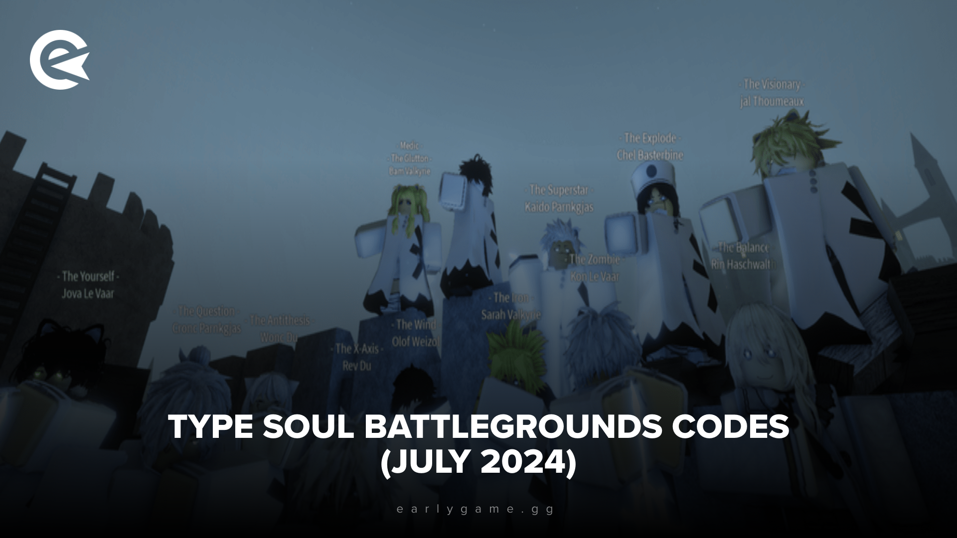 Type Soul Battlegrounds Codes (August 2024)