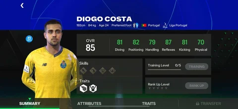 UCL Diogo Costa Cheapest Solution