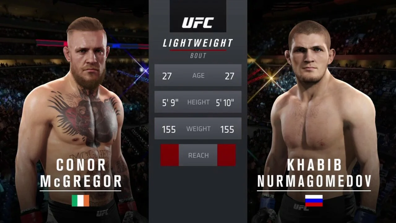 McGregor vs Nurmagomedov