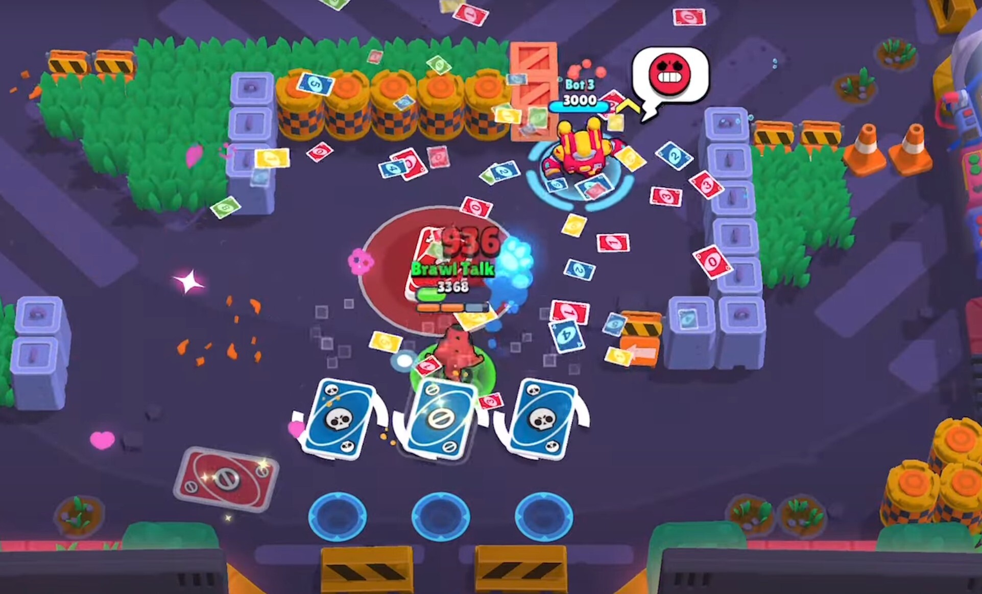 UNO Game Mode Brawl Stars