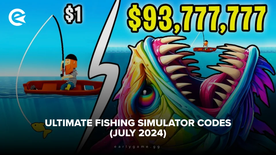 Ultimate Fishing Simulator Codes (July 2024) EarlyGame