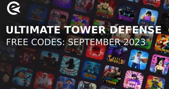 Ultimate Tower Defense codes september 2023