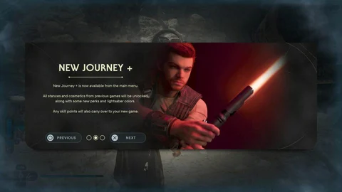 Unlocking the red lightsaber in Star Wars jedi Survivor New Game Plus
