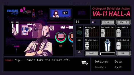 VA 11 Hall A Cyberpunk Bartender Action