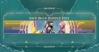 Valorant Give Back Bundle 2022 Banner