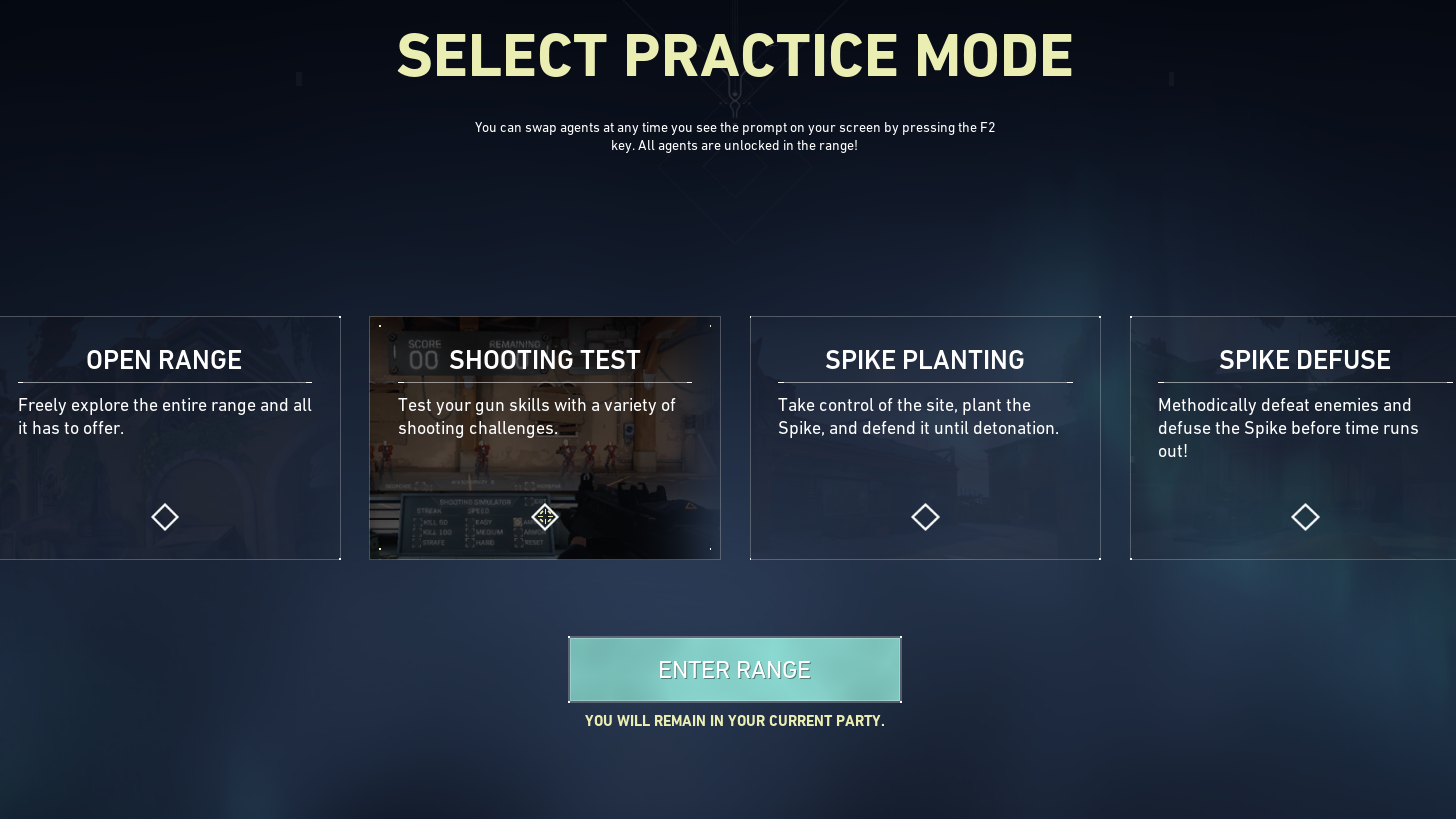 Valorant Practice Modes