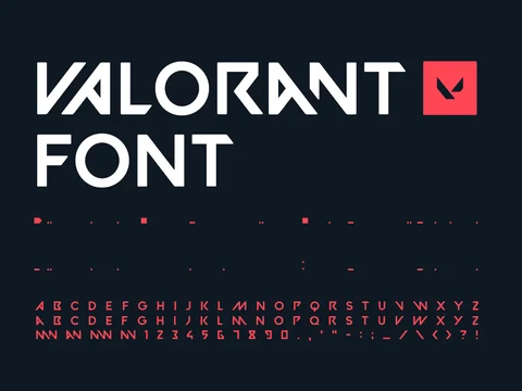 Valorant Font