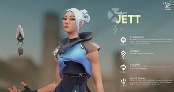 Valorant Jett default