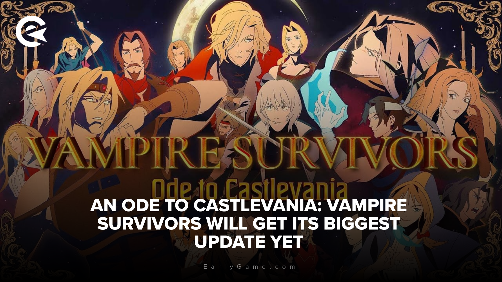 Vampire Survivors X Castlevania