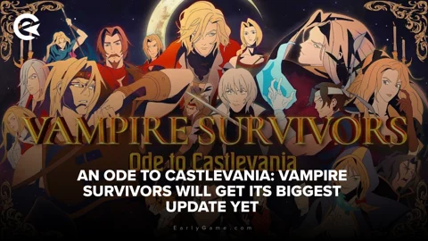 Vampire Survivors X Castlevania